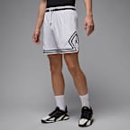 ★NIKE★JORDAN SPORTS DRI-FIT MESH DIAMOND SHORTS★追跡可 Jordan Dri-FIT Mesh Diamond Shorts Black / White - White